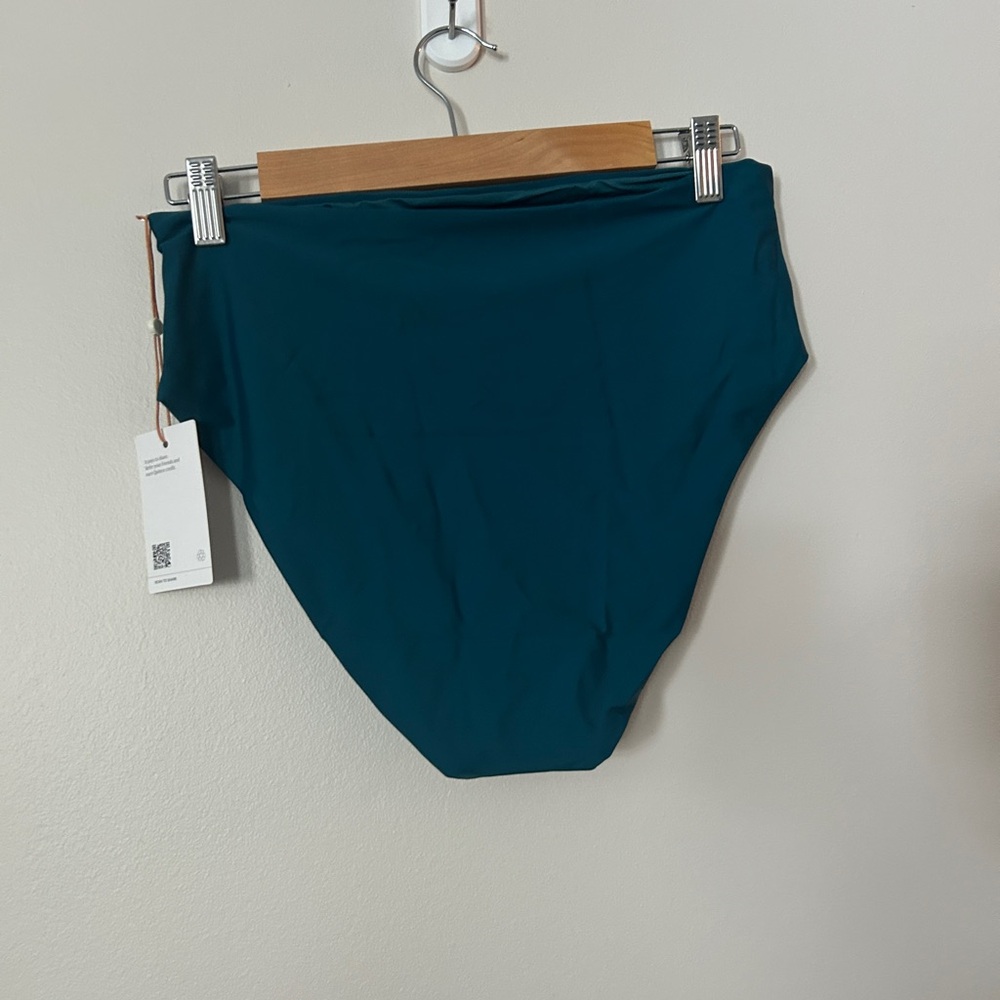 Quince Teal Women's Swim Bottom